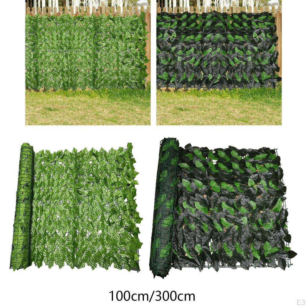 Artificial Privacy Fence Wall Screen Hedges Decorative for Patio