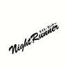 Letter Night Runner Car Stickers Racing Window Front and Rear Windshield Auto Accessories Bumper Door Decoration Vinyl Decals