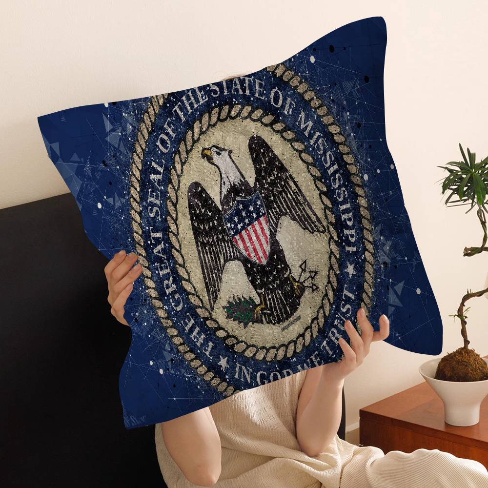 Seal of The President Pillowcase toon Gift Cushion Cover Bedroom Home Sofa Chair Seat Decor pillow case