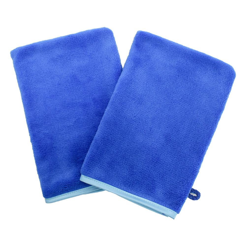 

Unisex Adult Polyester Unscented Deep Blue Exfoliating Gloves 1pc темно-синий