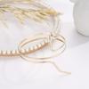 Shimmering Coils Arm Chain for Women Girls Arm Cuffs Elegant Armlet