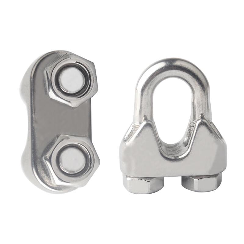 DeLi Galvanized Steel Wire Rope U-Clamp M8