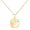 Antlers Necklace Women'S High Sense Trend Versatile Temperament Geometric Pendant Same Jewelry