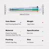 6-in-1 Magic Pen Nail Art Multi-tip Nail Dotting Tool Gel Polish Painting Pen for Salon Home DIY Manicure Designs