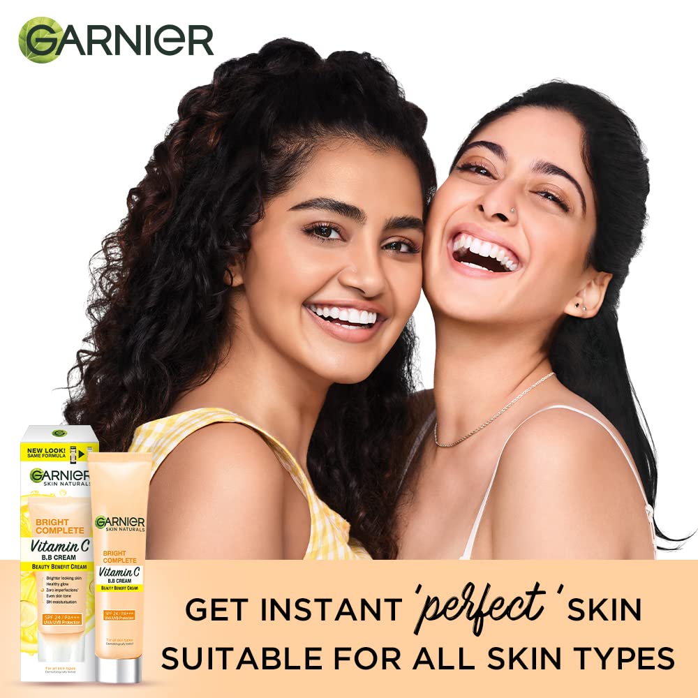 Garnier Skin Naturals, B.B. Cream, Moisturising & Brightening, Bright Complete Vitamin C, 30 G