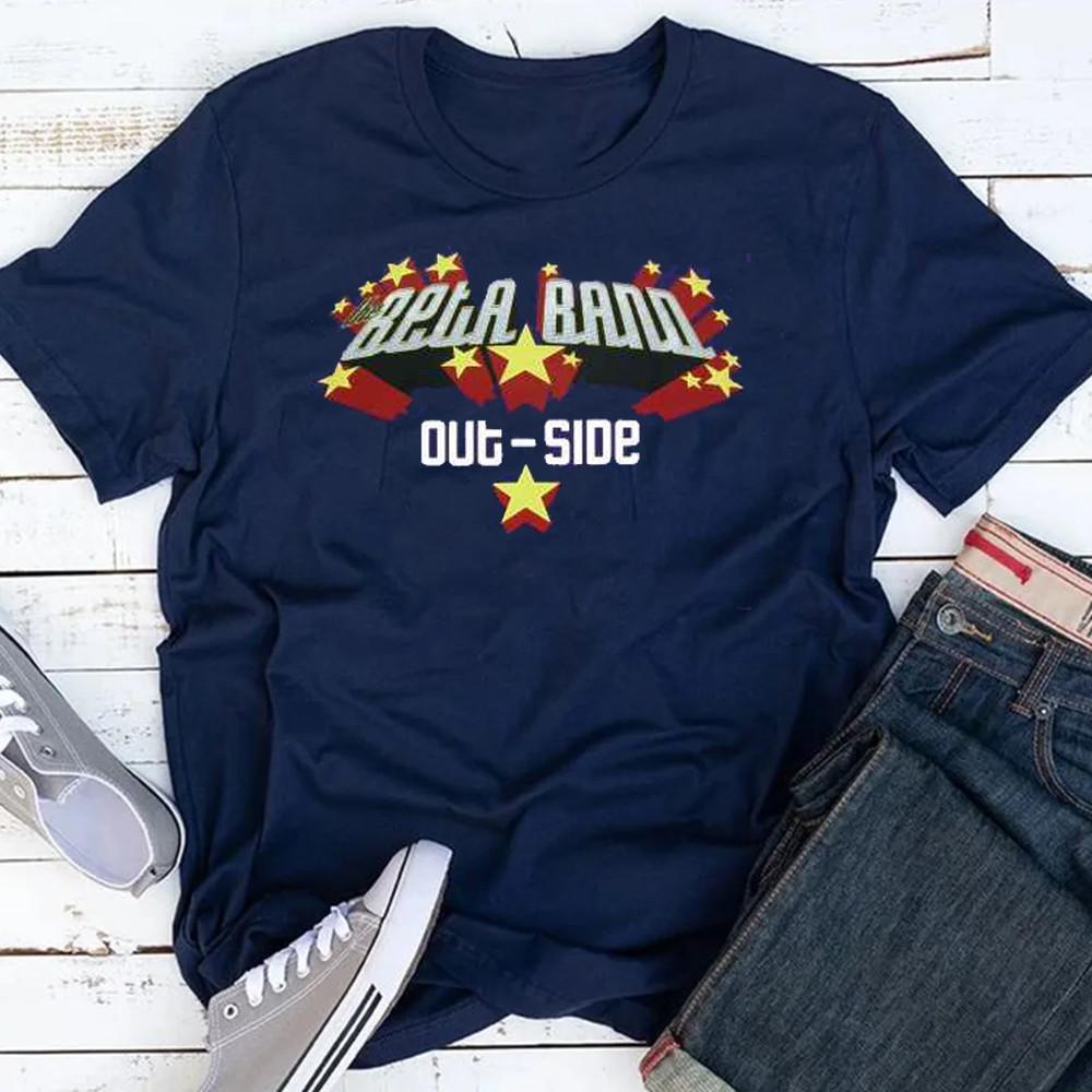 

The Beta Band Out-Side Album Navy T Shirt All Size S-5Xl Gift fan KK476 Unisex T-Shirt XL