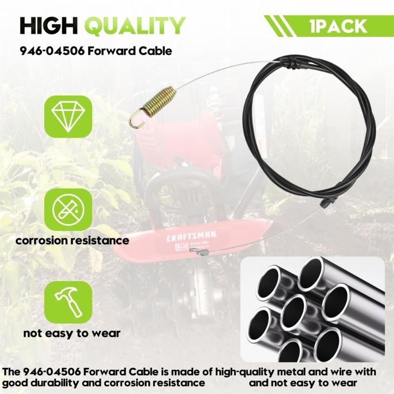 Easy Installation Forward Control Cable 946-04506 for RT35 RT45 RT75 RT100 VT100 404 CRT 40M 400 CRT Mowing Machine