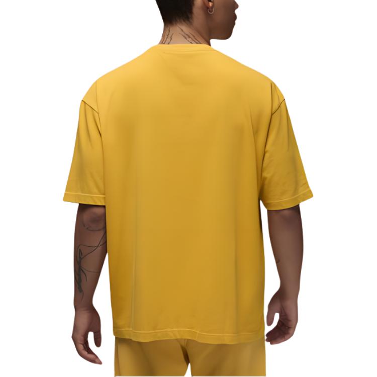 Jordan T Shirt Men's Ochre Yellow DZ0605-752