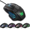 Wired 7-button Gaming Mouse G200 2400dpi Four-speed Adjustable Color Backlight Ergonomic Mouse