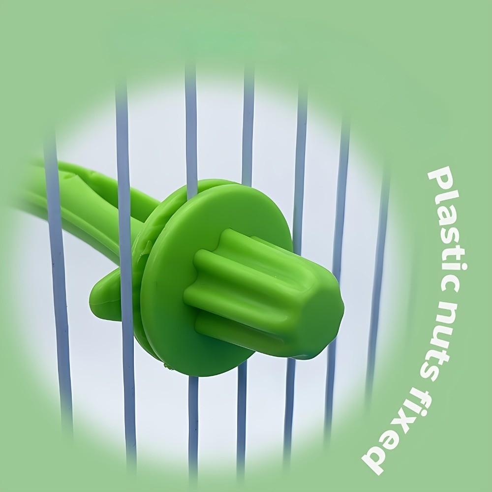 Plastic Swing Perch Toy Spring Wobble Bird Chewing Stand Parrot Play Rack  for Bird Cage Aviary