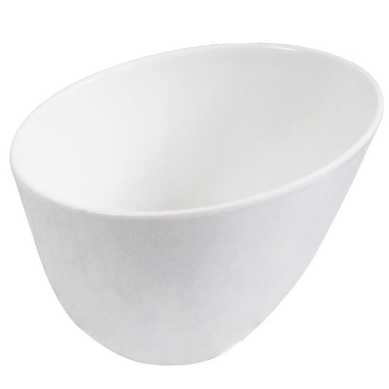 Homeglen 7-inch Melamine Slanted Hotpot Ingredient Serving Bowls (10-Pack)