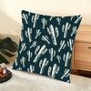 Cactus Pattern Cushion Cover Soft Short Plush Pillow Cover Smooth Cozy Texture Aesthetic Cushion Case Home Decor