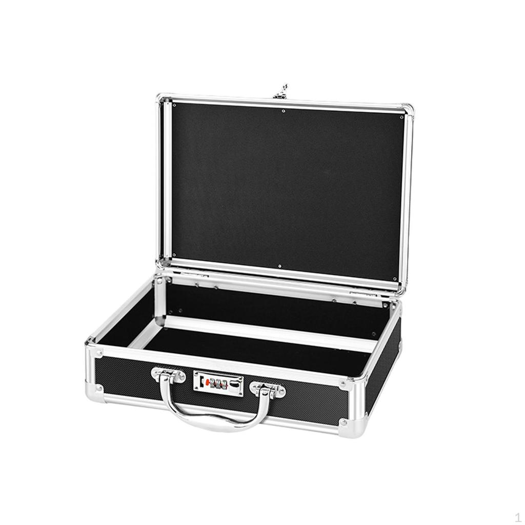 Pouzdro z hliníkové slitiny, které se nosí doma s organizérem zámku, přenosný nástroj pro cestování venku