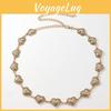 Heart Shaped Metal Carved Waist Chain For Women With Bohemian Design For All Seasons