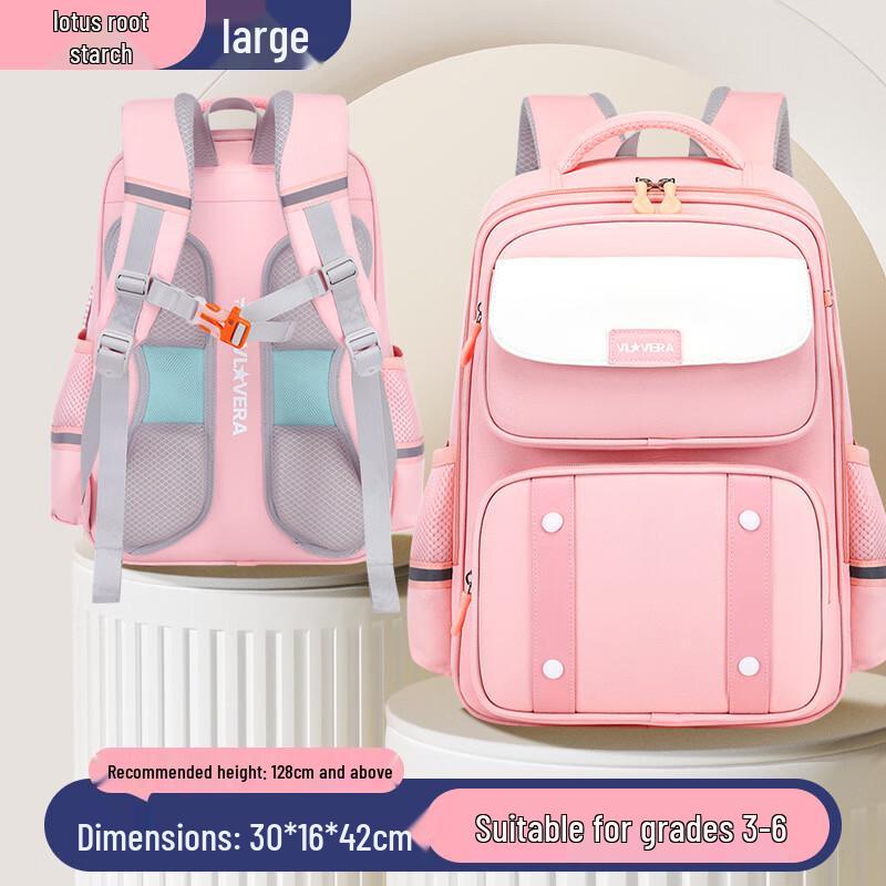 Boys Oxford Water-Repellent School Backpack Large