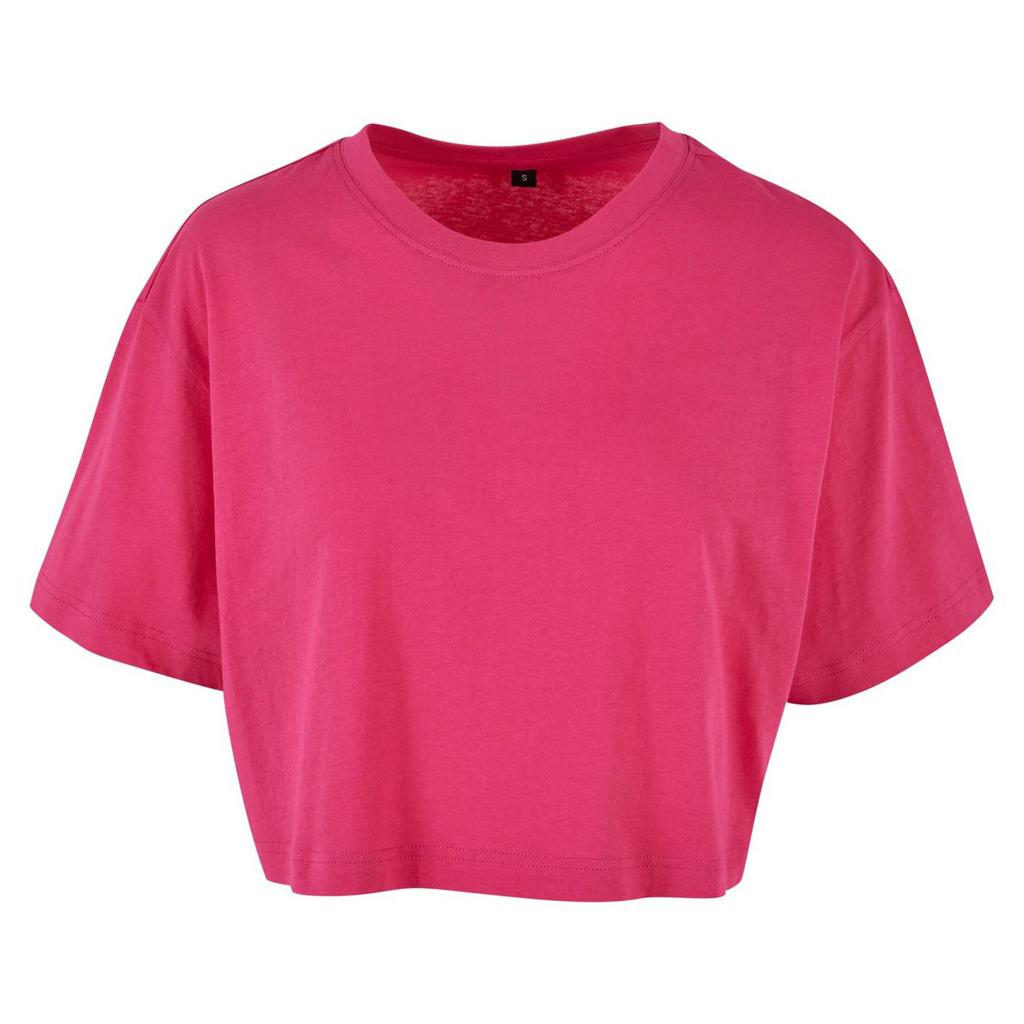Build Your Brand Womens/Ladies Oversized Crop Top