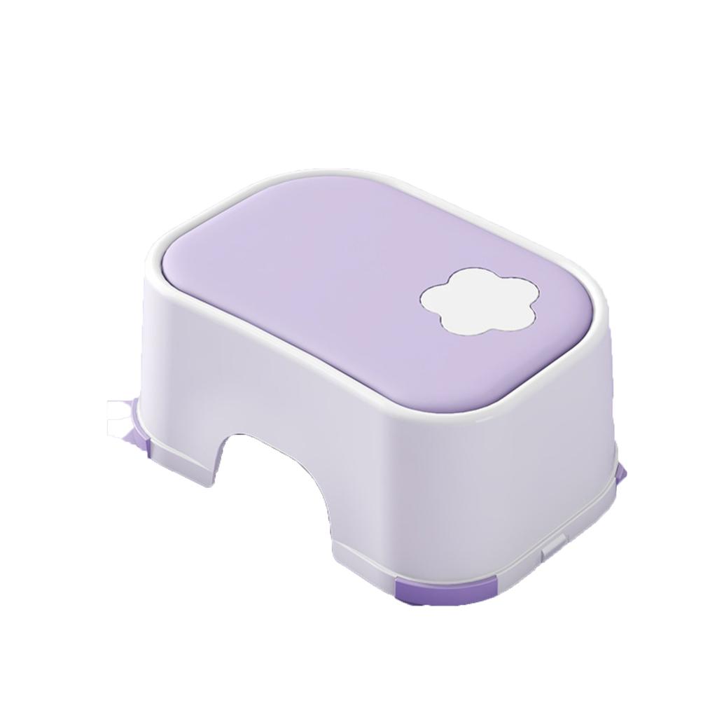 Children Step Stool Non Slip Bathroom Footstool Toddler Washbasin Helper Durable Plastic Kids Safe Standing Platform