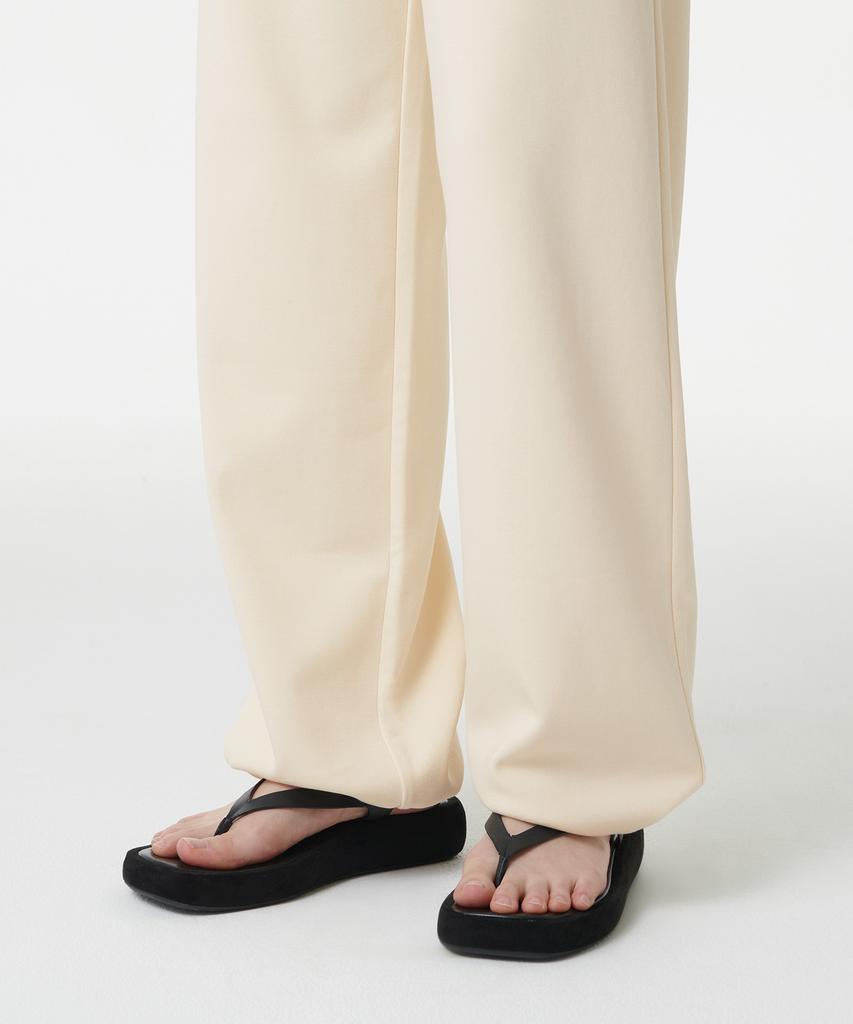 MUSINSA STANDARD WOMAN [Cooltandard] Women'S Variable Lounge Sweatpants [Ecru]