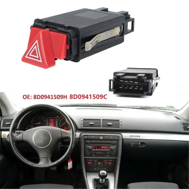 28GC Car Emergency Hazard Warning Light Switch Automotive Accessories Flasher Light Switch Button