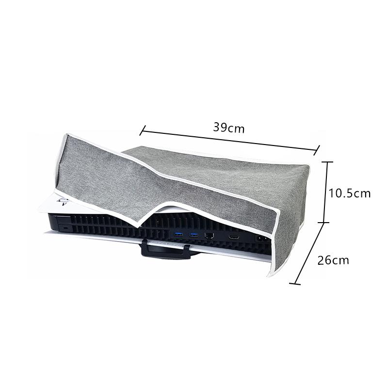 For Sony PlayStation 5 PS5 Gaming Console Dust Cover Horizontal/vertical Host Guard Scratch Sleeve Game Console Protection Case