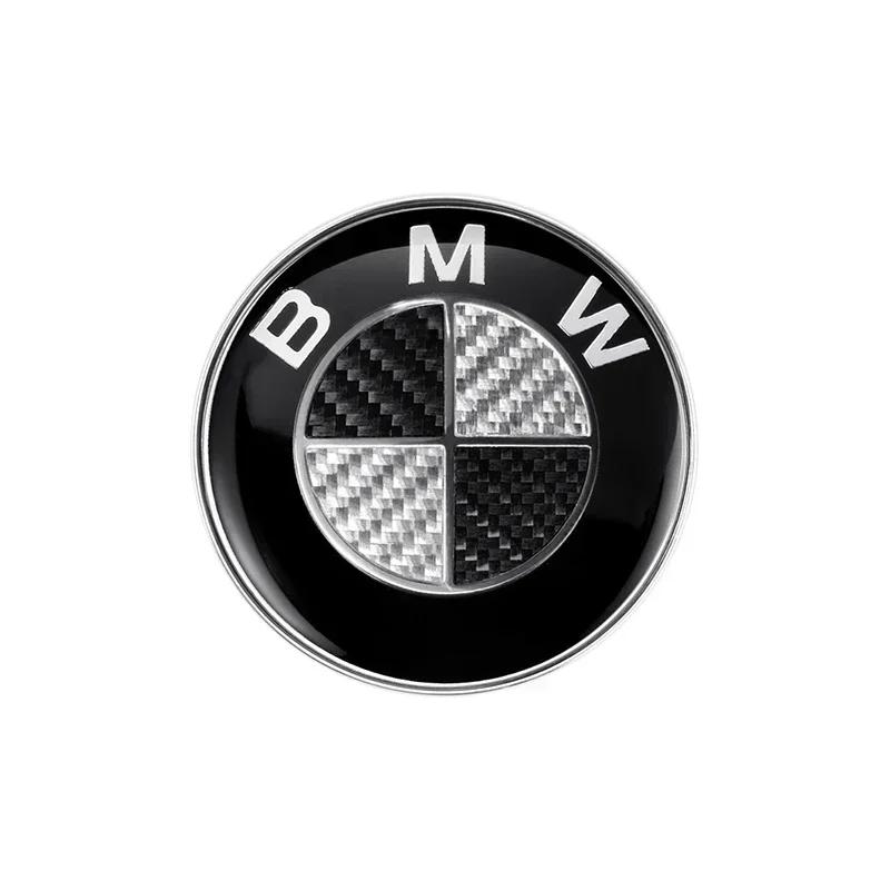 74mm 82mm achterklep emblemen voor motorkap kofferbak Embleem logo voor BMW F18 F10 E64 E63 E60 E52 E83 E46 E92 E90 E84 E93 G03 F20 X3 X5 X6