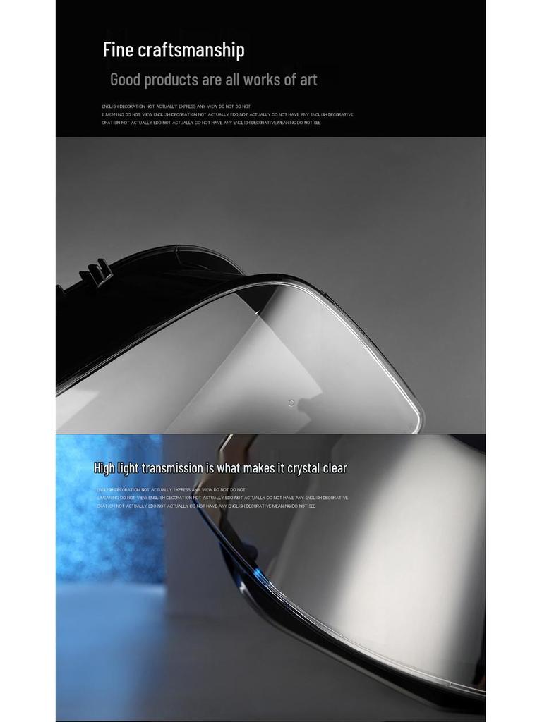 Headlight Lens Cover for 06-10 BMW X3 E83