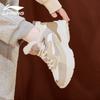 Li-Ning Defender Non-Slip Wear-Resistant Low-Top Casual Shoes Women Sneaker Off-White AGLT128-3