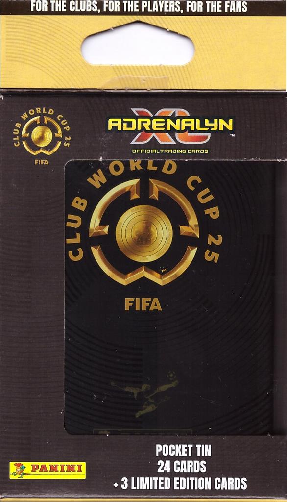 Panini Cards FIFA Club World Cup 2025 Adrenalyn XL Mini Collector's Tin