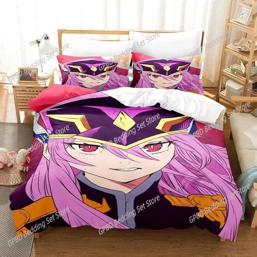 Luxury New 3D Print Anime Bed Sheet Set Mato seihei no slave Bedding Set Single Twin Full Queen King Bed Set Duvet cover Sets