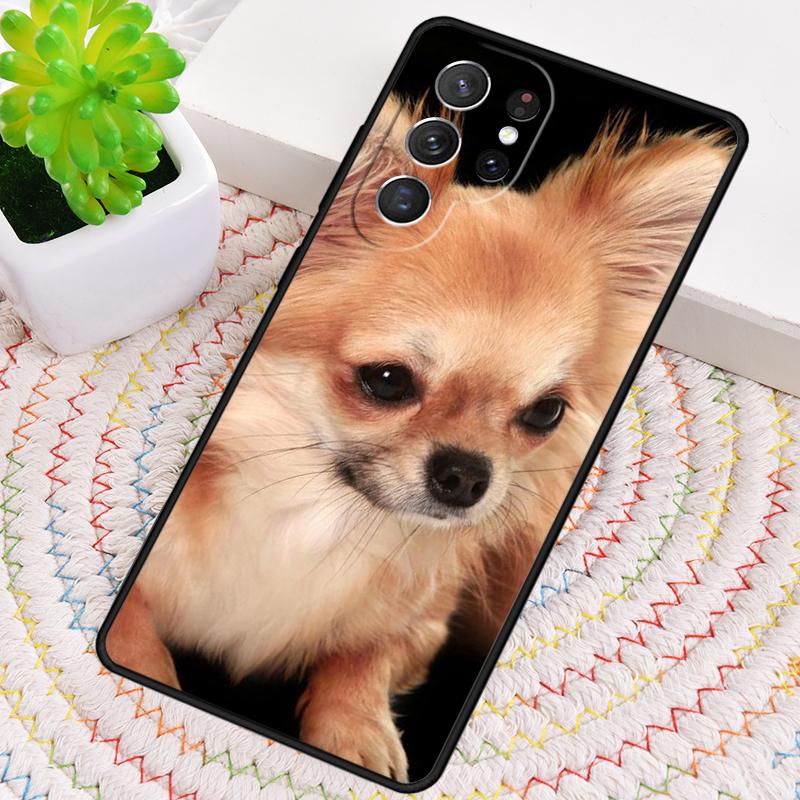 Animal chihuahua Phone Case for Samsung Galaxy note 10 pro S26 Ultra S23 S24 FE S25 S21 S22 PLUS shockproof Cove