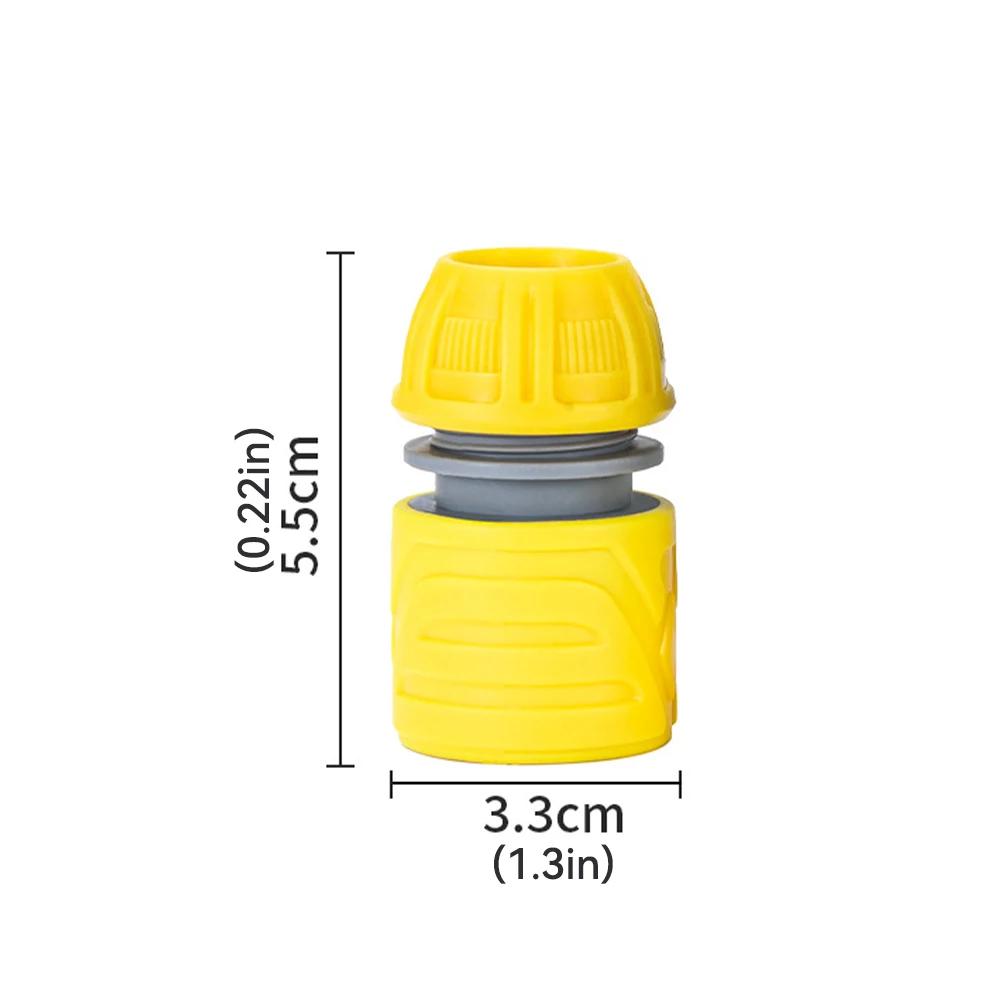 Universeller Schnellverbinder Hahn 1/2" Ende Außengewinde Innengewinde Nippelverbinder Für Schlauchreparatur Bewässerung Wasserverteiler Sprühdüse