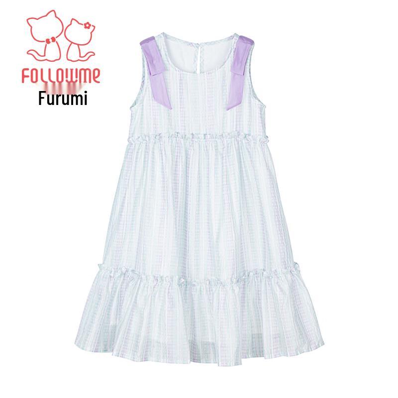 Girls' Summer Princess Sleeveless Dress