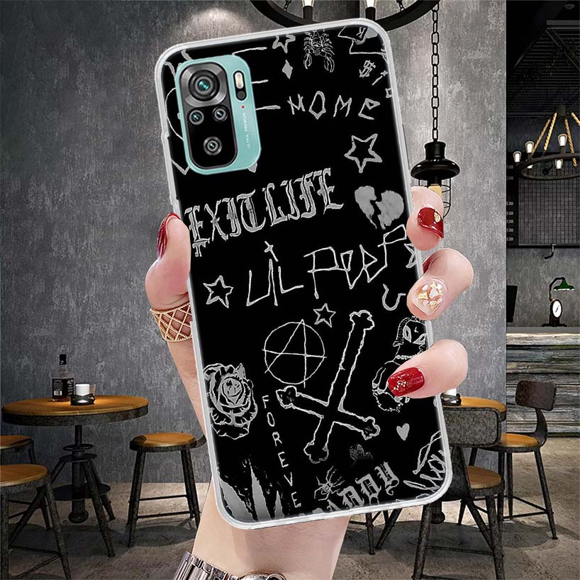 Lil Peep Singer Soft Phone Case For Xiaomi Redmi Note 15 14 14S 13 12 Pro Plus 12S 11 11S 11E 10 10S 11T 5G Fundas Coque Redmi N