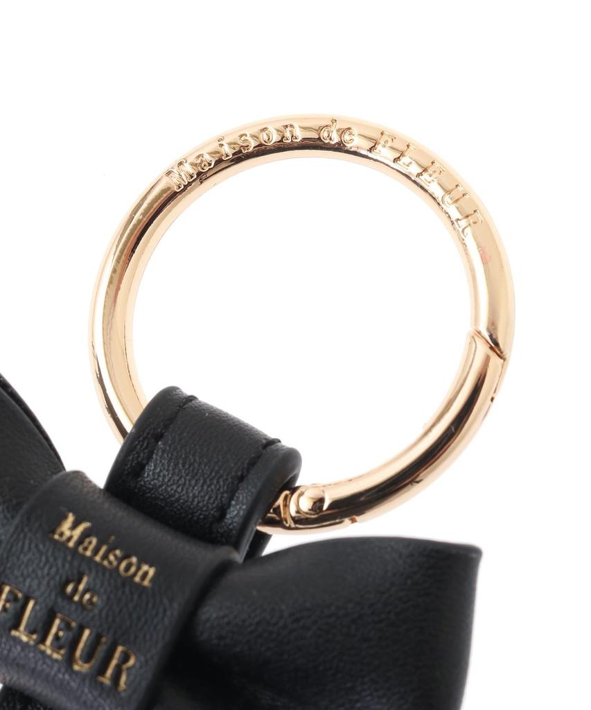 Maison De Fleur Other Accessories Ribbon Key Ring for Women, Pink