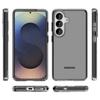 The new Samsung S26Plus magnetic mobile phone case is suitable for thickened Terminator transparent glitter MagSafe anti-drop case.