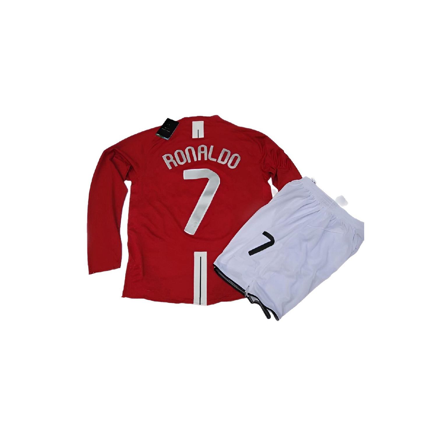 

Детская футболка с длинными рукавами Финала Москвы 2008 Роналду