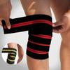 New Knee Wraps Weight Lifting Bandage Straps Guard Pads Sleeves Powerlifting Gym