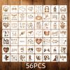 Popular Decorative Diary Painting Stencil Set