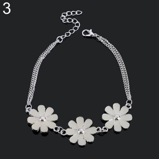 Little Star Heart Flower Glow In the Dark Ankle Bracelet Anklet Women's Jewelry