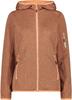 Jacket CMP Woman Fix Hood Jacket (30H5856) Fleece Jacket Woman Fix Hood (30h5856-02ct) Tangerine-salmon