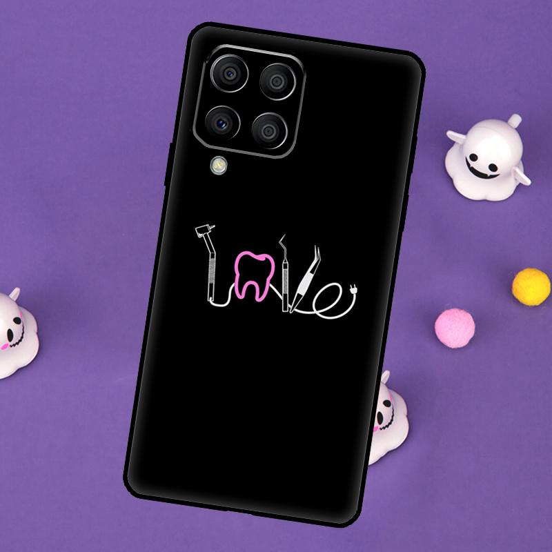 Zahnarzt Zahn Zähne Zahnarzt Abdeckung Für Samsung Galaxy M20 M30s M33 M13 M23 M53 M15 M55 M31 M51 M14 M34 M54 M32 M52 Hülle