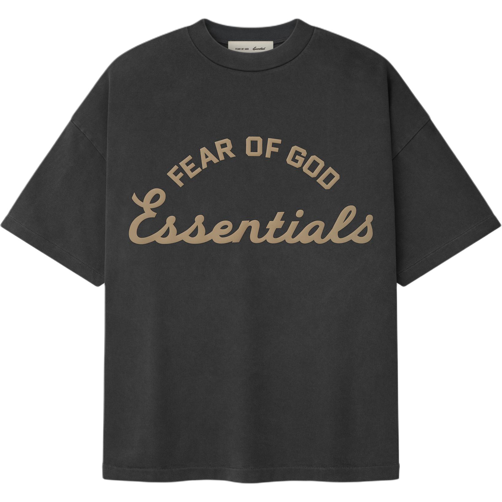 Fear of God Essentials 90s Short-Sleeve Tee Faded Iron Grey Unisex Tops 125SP264111F S