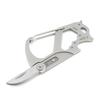 Multi Functional Tool Foldable Stainless Steel Knife Keychain Folding Knife Multi Functional Outdoor Knife For Outdoor Tasks