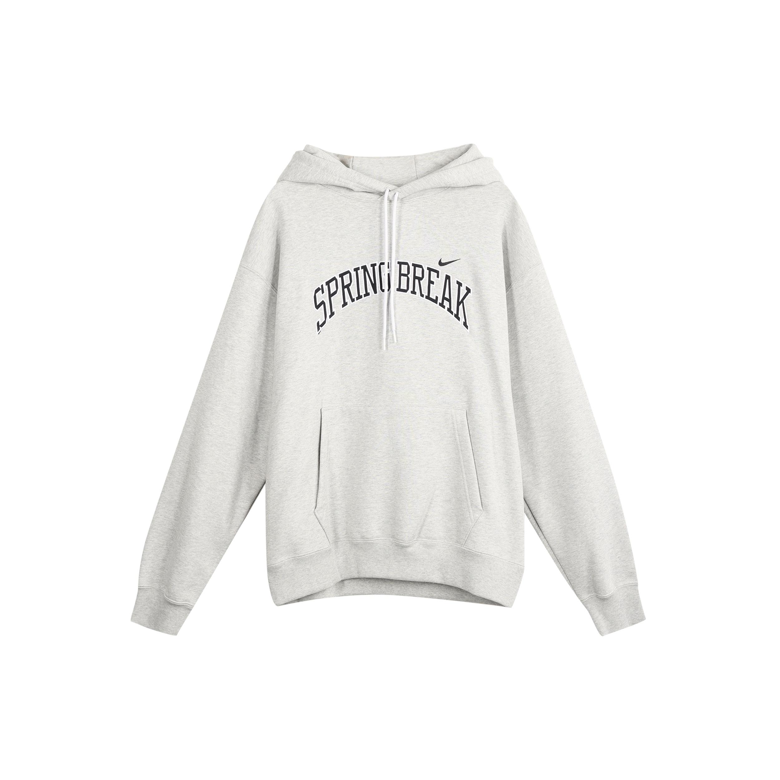 Nike SpringBreaker Logo Hoodie Grey Men s DV9051-050 S