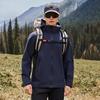 Stylish Unisex Waterproof Windproof Color Block Jacket for Hiking and Workwear