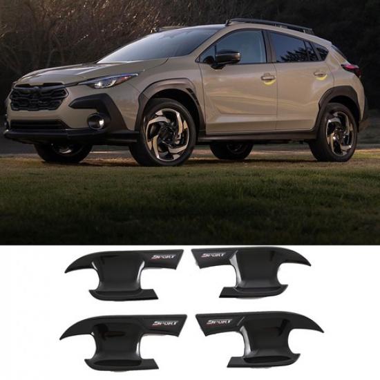Car Side Door Handle bowl covers Trim, for Subaru Crosstrek  Accessories.