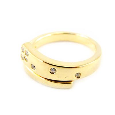 Gold Plated 'Câlin' Ring