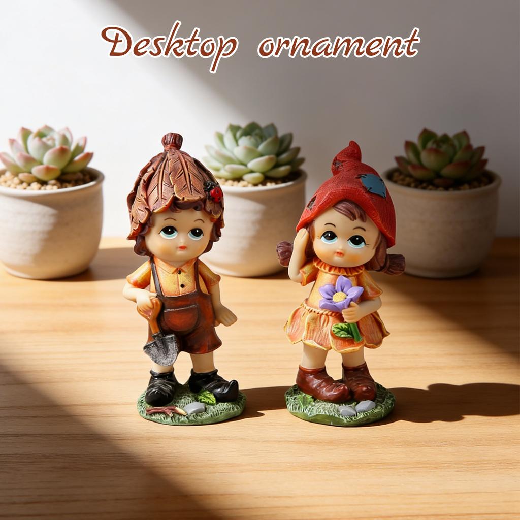 Paar-Ornamente Harz-Handwerkskunst Heimdekoration Skulpturen Design-Skulpturen