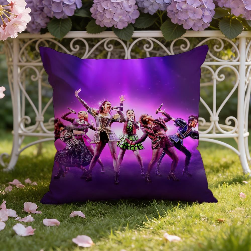 S-six musical Cushion Cover Home & Car Dual-Scene Pillow Cover: Reversible for Premium Comfort