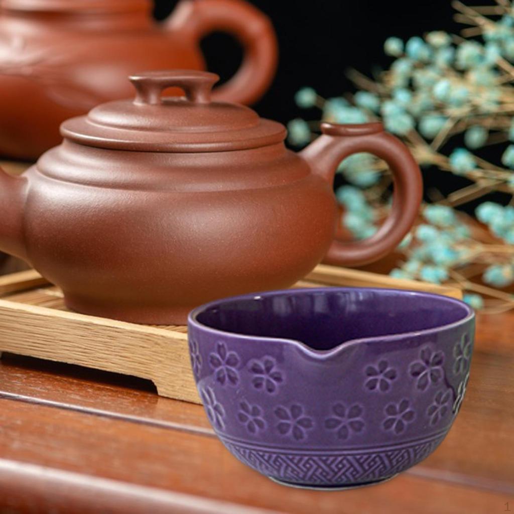 Ceramiczna Chawan do Przygotowania Matcha 450ml Niezbędna Miseczka dla Miłośników Herbaty